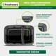 thumbnail image 5 of Envases Freshware para Preparar Comidas - Pack de 50, 800 ml, Libre de BPA, 5 of 7