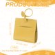 thumbnail image 2 of Uxcell Soporte para Bolsas de Excremento de Perro, Dispensador de Bolsas de Desechos de Mascotas de Cuero para Correas Estilo Rollo Portátil Reutilizable Funda de Limpieza Fácil (1Pcs, Amarillo), 2 of 6