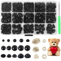 Set De Ojos Y Narices De Seguridad Yexixsr 566Pcs Para Amigurumi