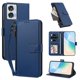 thumbnail image 2 of Funda con Billetera para [Motorola Edge 50 Fusion 5G] con Bolsillo Zipper y Tarjetero Azul, 2 of 6