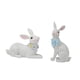 thumbnail image 3 of 2 Piezas Estatuas De Conejo De Pascua Lindas Figuras De Conejo De Pascua Para Oficina Interior Blanco, 3 of 5