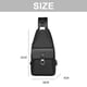 thumbnail image 2 of Bolso De Hombro Impermeable Para Hombre, Bolso Bandolera Usb, Bolso De Hombro Informal Para Hombre, Tela Oxford, 2 of 5