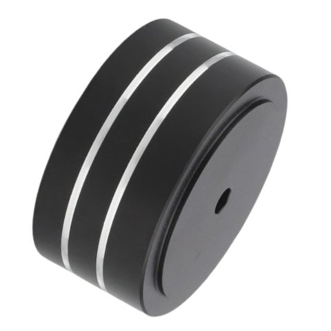 Magideal - Almohadilla De Piezaza De Aislamiento De , Almohadilla De Choque, Soporte De Amplificador De , Patas De De Aluminio , , Negro