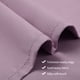 thumbnail image 5 of PiccoCasa 2 piezas de cortinas térmicas aisladas con ojales para ventanas, panel de cenefa, cortinas oscurecedoras, púrpura 52" x 95", 5 of 7