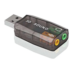 Gen - Tarjeta Adaptador Sonido Externa Usb Audio Microfono Pc Aux Multicolor