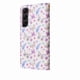 thumbnail image 5 of FOXDOCK Funda Tipo Cartera Floral para Samsung Galaxy S22 Plus 5G ,Funda con Tapa de Cuero PU, Protección Antigolpes con Ranuras para Tarjetas y Soporte, 5 of 5