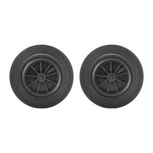 Bothyi - Piezas De Repuesto Para Bote De Basura, Hogar Resistente, 100, 120, 240 L, 10 Piezas, Pasadores De Bisagra Con Tapa, Ruedas Gruesas