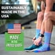 thumbnail image 4 of Calcetines de running Wrightsock CoolMesh II Crew antiampollas, 4 of 7