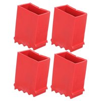 Magideal - Almohadillas Para Pies De Escalera, 4 Uds., Accesorios De Escalera De Extensión, Duraderos Y Convenientes, Se Adapta A La Mayoría De Las Escaleras, Pr 5 Cm X 28 Cm
