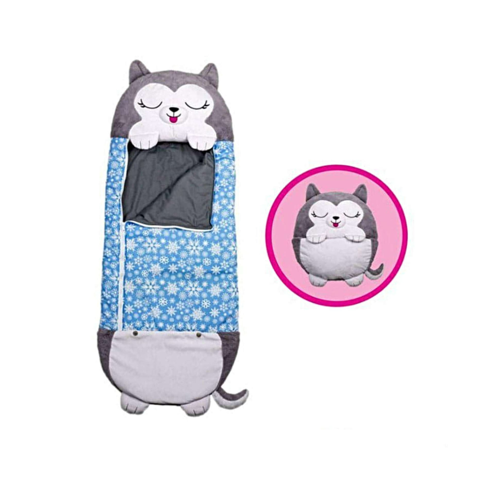 Tengfei - Saco Para Dormir Para Niño O Niña Lobo Gris