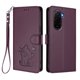 thumbnail image 1 of Xiaomi POCO M7 4G Funda Billetera con Ranuras para Tarjetas, Morado Oscuro, 1 of 6