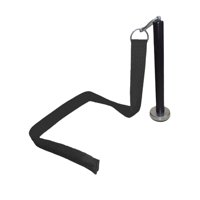 Magideal - Cinturón De Correa De Entrenamiento De Lucha De Brazos, Pasador De Carga Para Ejercitador De Antebrazo Para Máquina De Cables, Agarre Manual Para Ejer Correa Negra