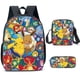 thumbnail image 1 of Pokemon Kids School Backpack Storage Bag Pikachu Anime Printed School Bag Teenager Student Cartoon Bookbag Outdoor Rucksack, 1 of 3