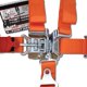thumbnail image 4 of Arnés AAAA Aces Racing de 5 puntos naranja con almohadilla de 5 cm, 4 of 7