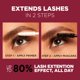 thumbnail image 3 of Máscara L'Oreal Paris con doble tubo alargador, color negro, 3 of 7