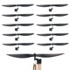 thumbnail image 1 of Hélices de plástico STEM Inventions de 6 pulgadas, paquete de 10, para construir aviones, helicópteros y más con bandas elásticas, se adaptan a bastones de artesanía y madera de balsa, 1 of 6