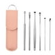 thumbnail image 1 of 6Pcs/set ear cleaner Ear Wax Pickers Stainless Steel Earpick Wax Remover piercing kit earwax Curette Spoon Care Ear Clean Tools, 1 of 3