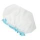 thumbnail image 3 of Gorro de ducha impermeable de doble capa para adultos, grueso y elástico, para mujer, pequeño, 3 of 8