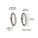 thumbnail image 2 of Argollas Aura Shine 10mm Titanio Astm F136 plateadas, 2 of 3