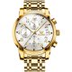 thumbnail image 1 of Reloj cronógrafo OLEVS OUWSG2879 de 41 mm de acero, 1 of 3