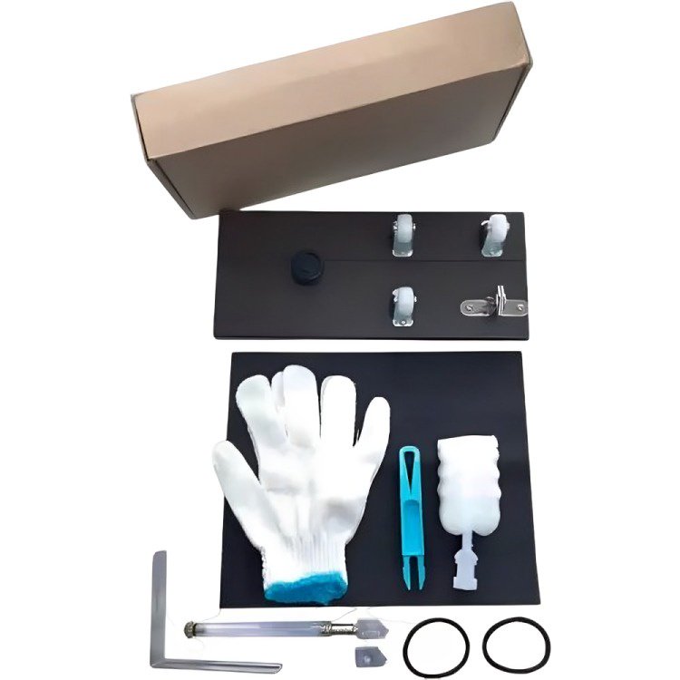 Genérico - Cortador Botella Vidrio Base Metalica Kit Con Accesorios