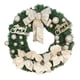 thumbnail image 3 of Guirnalda De Flores De Corona De Navidad Artificial Para Decoración De Pared De Puerta Blanca, 3 of 3
