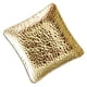 thumbnail image 3 of Cuadrado De Metal 7,6 Cm Bebidas Té Taza De Café Mantel Individual Taza Posavasos Dorado, 3 of 5