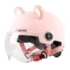 thumbnail image 3 of Accesorio Para Casco De Ciclomotor Jet Para Motocicletas Eléctricas Chopper Moped Rosa, 3 of 5
