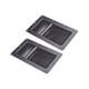 thumbnail image 1 of 2x Asas para gabinete de altavoz Soportes empotrados Soporte de agarre para gabinete de transporte de altavoz Soporte de agarre Estuche cargado L, 1 of 5