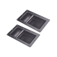 Magideal - 2X Asas Para Gabinete De Altavoz Soportes Empotrados Soporte De Agarre Para Gabinete De Transporte De Altavoz Soporte De Agarre Estuche Cargado L