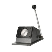 Magideal - Troqueladora De Perforación Gráfica, Perforadora Circular, Fabricación De Insignias, Perforadora Redonda, Perforadora De Papel Diy Para Tarjetas De Pv 25 Mm