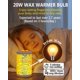 thumbnail image 5 of Bombilla para calentador de cera Snnalosses 20 W E12 120 V paquete de 6 - Luz blanco cálido, 5 of 8