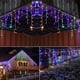thumbnail image 2 of Luces Navidad Solar Cascada 144 Led 3M RGB Decoracion Hogar, 2 of 3