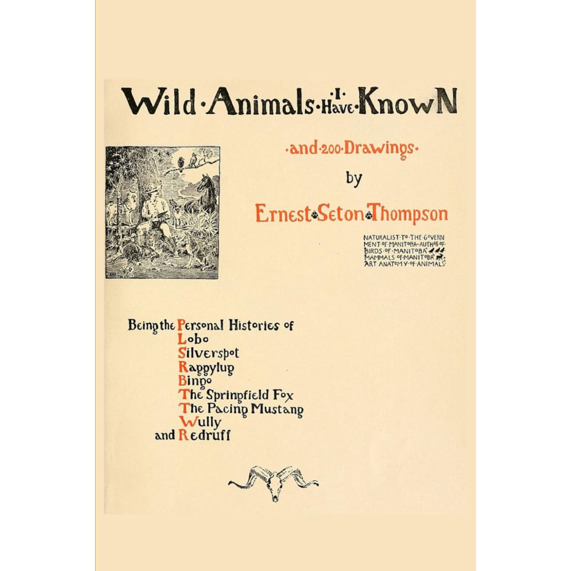 Libro Majosta Wild Animals I Have Known