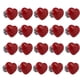 thumbnail image 2 of 20 Unids En Forma de Corazón de Cerámica Cajón de la Puerta del Cajón de la Manija Tira Perilla de Hardware Rojo S, 2 of 3