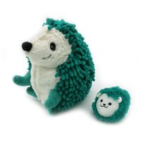 Les Ptipotos - Peluche Erizo Piktou Mamá Y Bebé - Verde