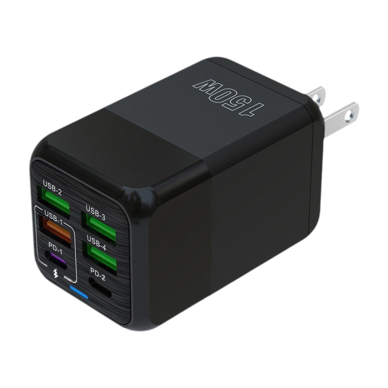 Bothyi - Bloque De Carga Usb C Conectador De Carga Del Adaptador Usb Con Carga Rápida 150w Negro