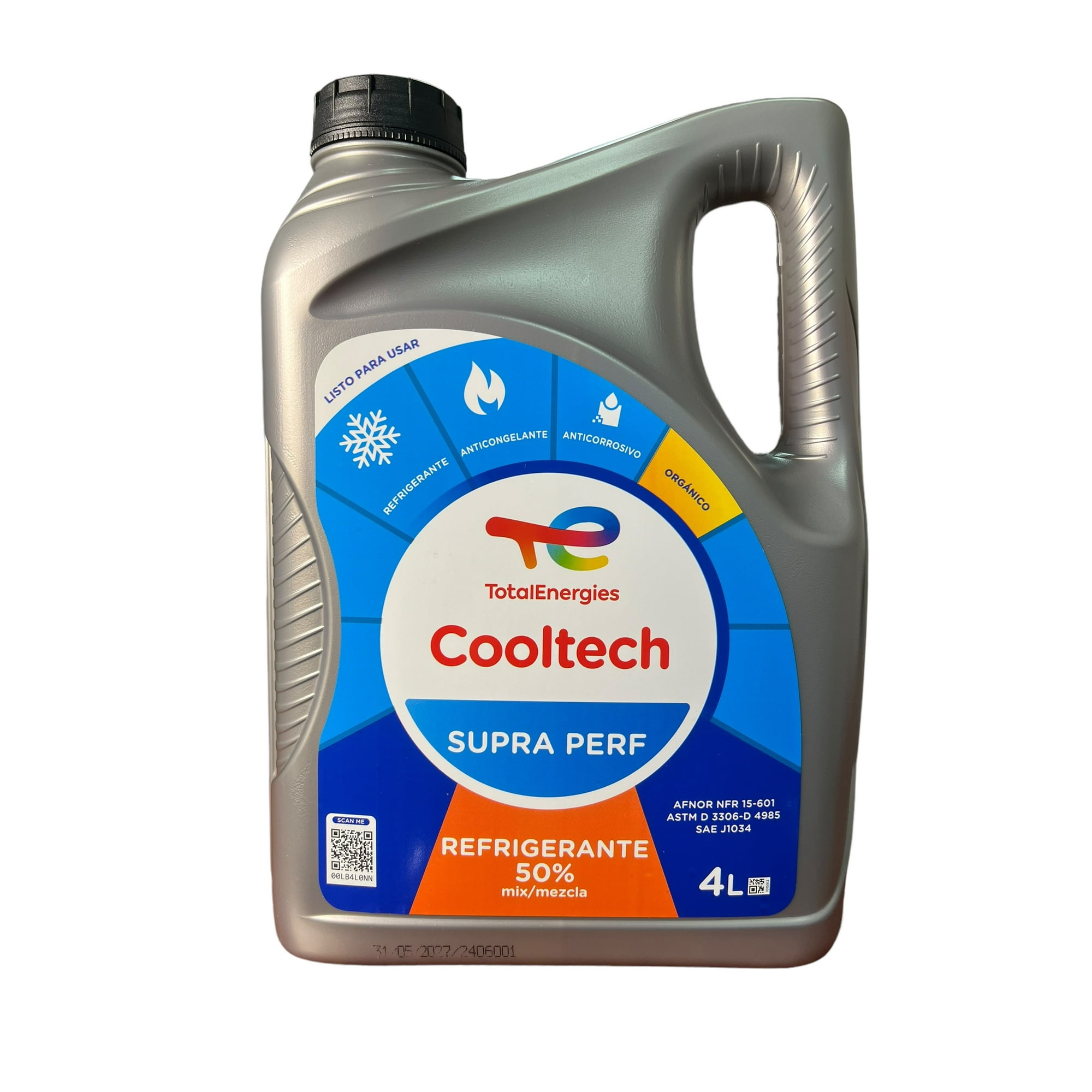 Anticongelante Refrigerante Total Supra Perf 4 Litros