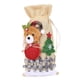 thumbnail image 3 of Bolsas De Regalo Para Botellas De Navidad, Lavables, Reutilizables, Para Regalo De Inauguración De La Casa, Oso En Casa, 3 of 3