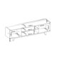 thumbnail image 4 of Rack Agnes 70 Pulgadas Beige - Café, 4 of 5