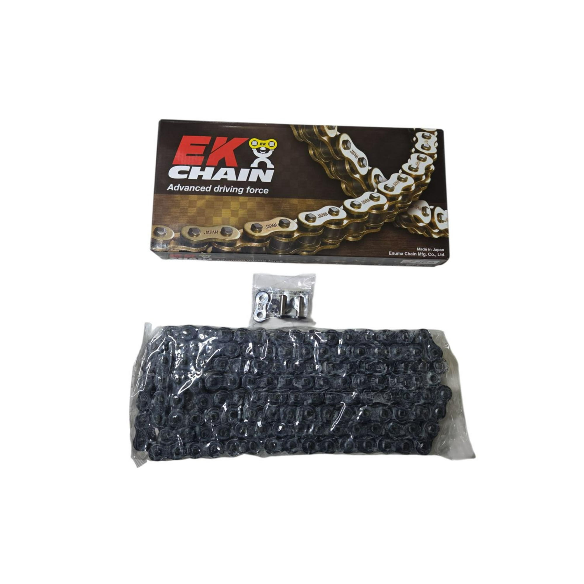 Genérico - Cadena Reforzada Moto 525 X 130 Con Qring Ek Japonés