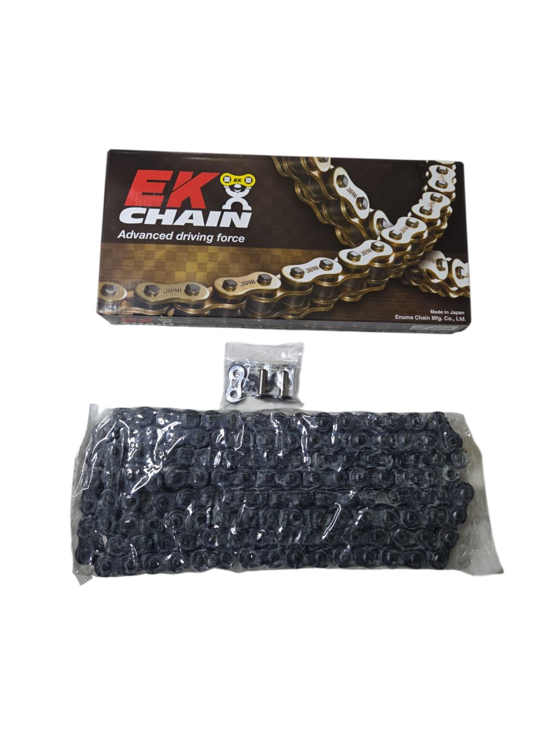 Genérico - Cadena Reforzada Moto 525 X 130 Con Qring Ek Japonés