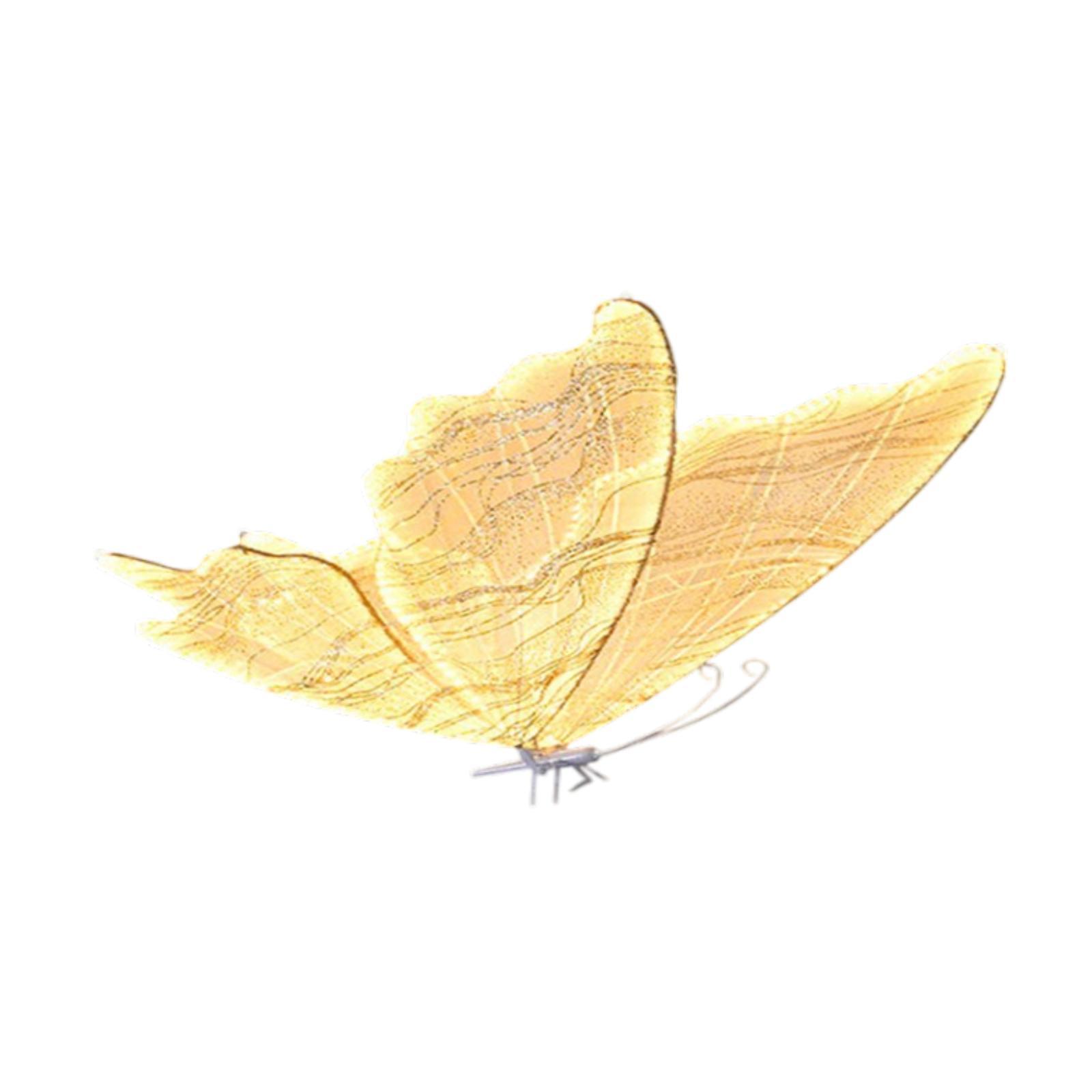 Ioensy - Lámpara Colgante De Mariposa Para Decoración De Bodas, Fiestas, Dormitorios, 60 Cm, Luz Cálida
