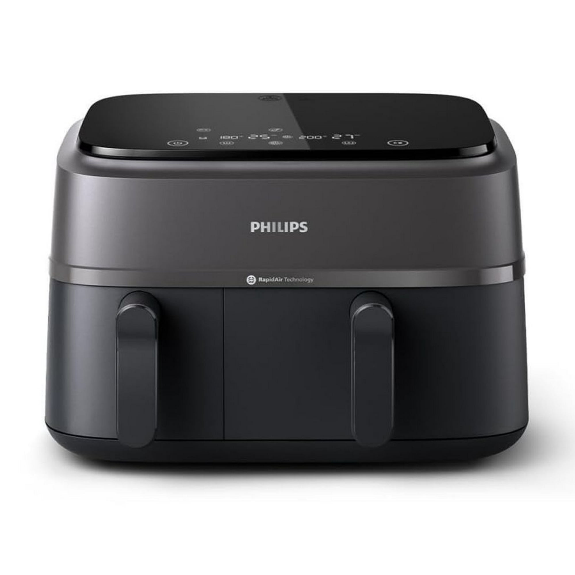 Freidora Philips Serie 3000 Con Doble Cesta, 9,5 L, Color Negro