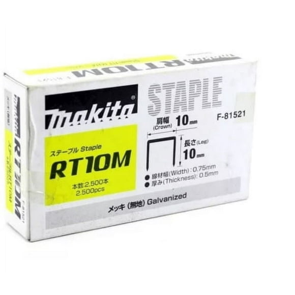 Grapa 10-10mm Makita F-81521