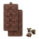 thumbnail image 1 of Pack X2 Molde De Chocolate Molde De Silicona León Hipopotamo, 1 of 2