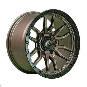Fuel - Set 4 Llantas 17X9 6X139 Et-12 Rebel6 Mbrnz-Lmb