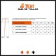thumbnail image 3 of Pantalon Tilki Training Temel Blanco Tenis Padel, 3 of 3