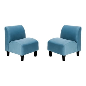 Bodevir - Set Poltrona Soft 1C Felpa 00 Azul Petroleo