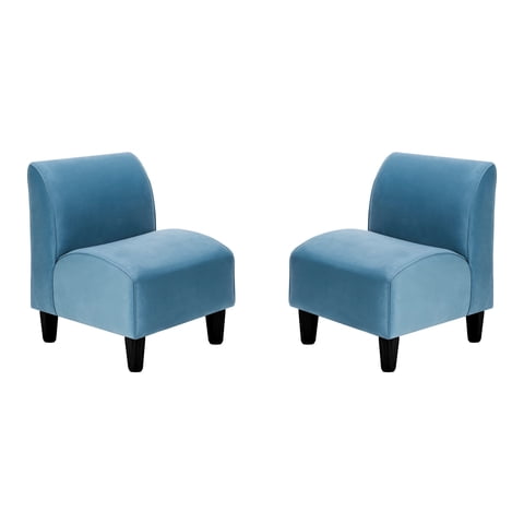 Bodevir - Set Poltrona Soft 1C Felpa 00 Azul Petroleo